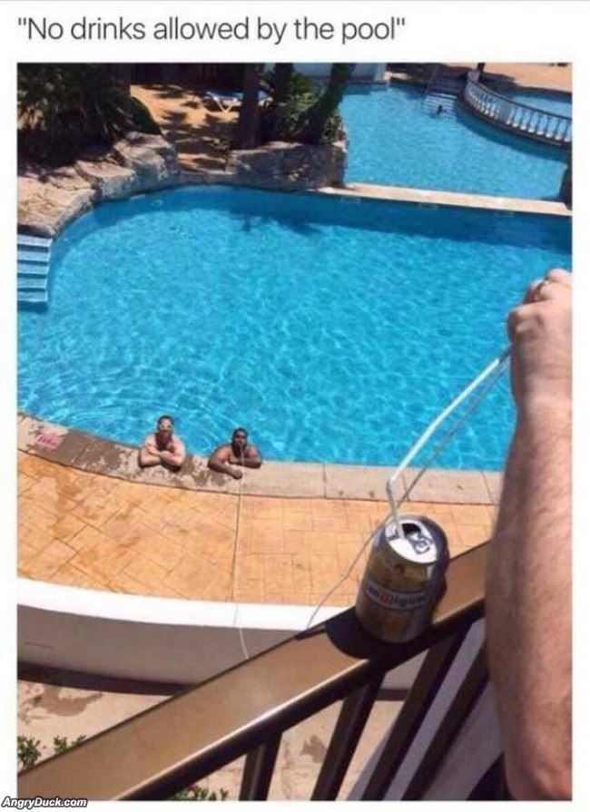 No Drinks Allowed