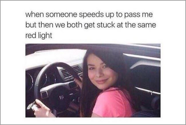 Speeds Up To Pass Me