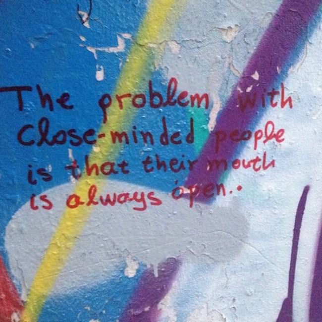 The Problem With Close Minded People