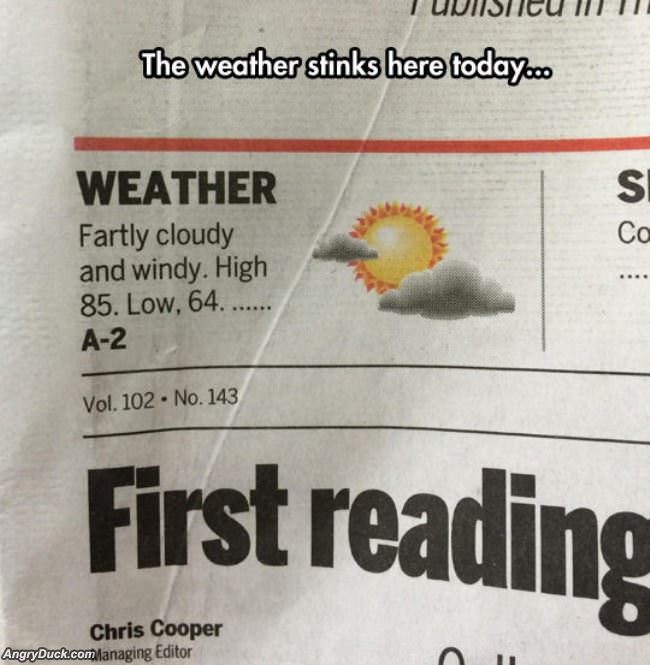 Bad Weather Today