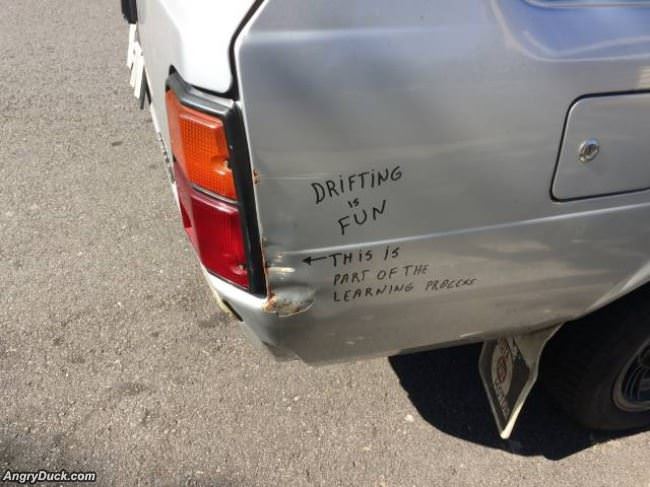 Drifting Is Fun