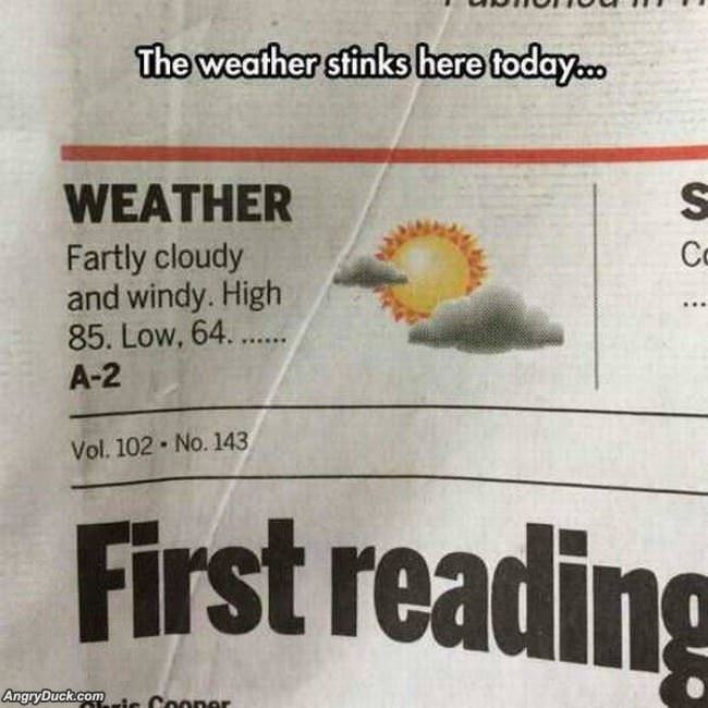 The Weather Stinks