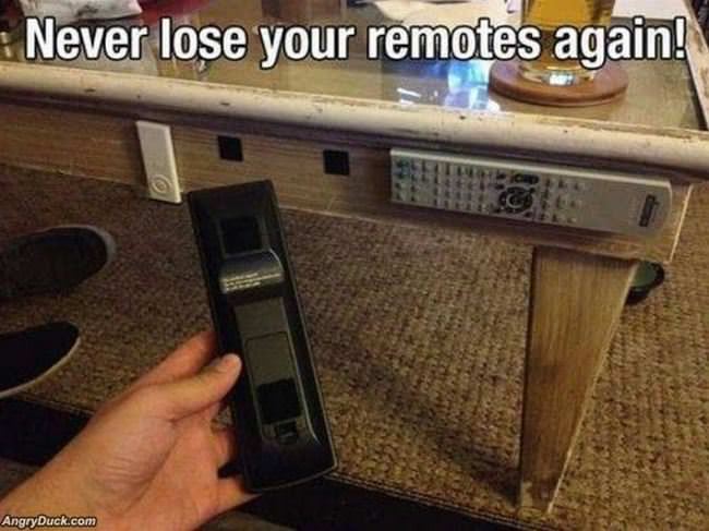 Cool Place To Store Your Remote