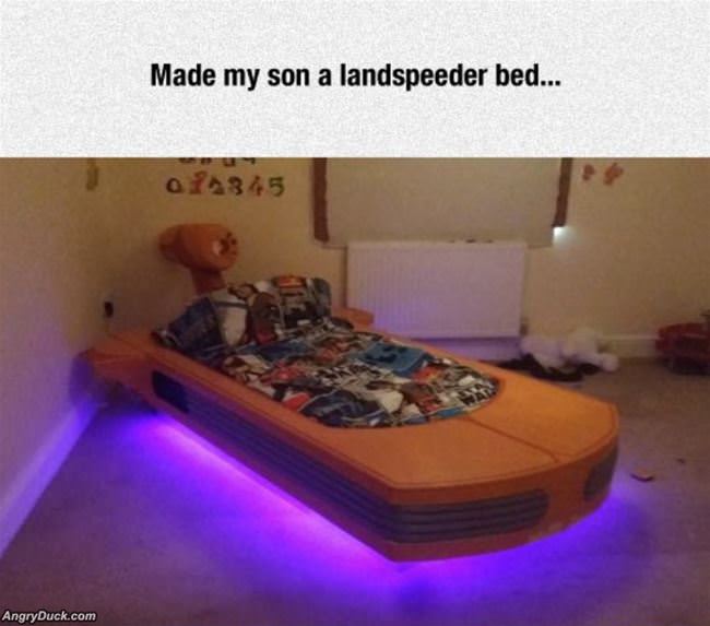 Landspeeder Bed