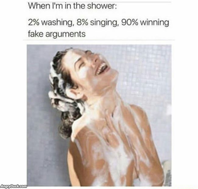 Me In The Shower