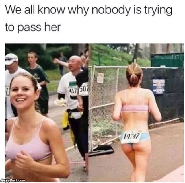 Nobody Is Trying To Pass Her