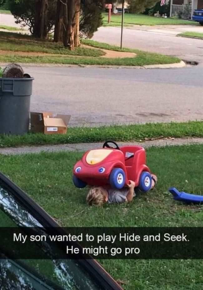 Professional Hide And Seek Player