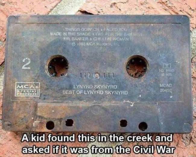 A Kid Found This In The River