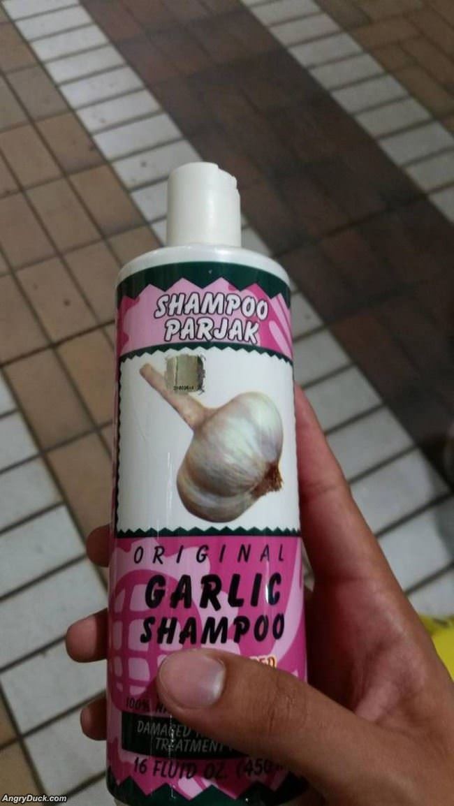 Garlic Shampoo