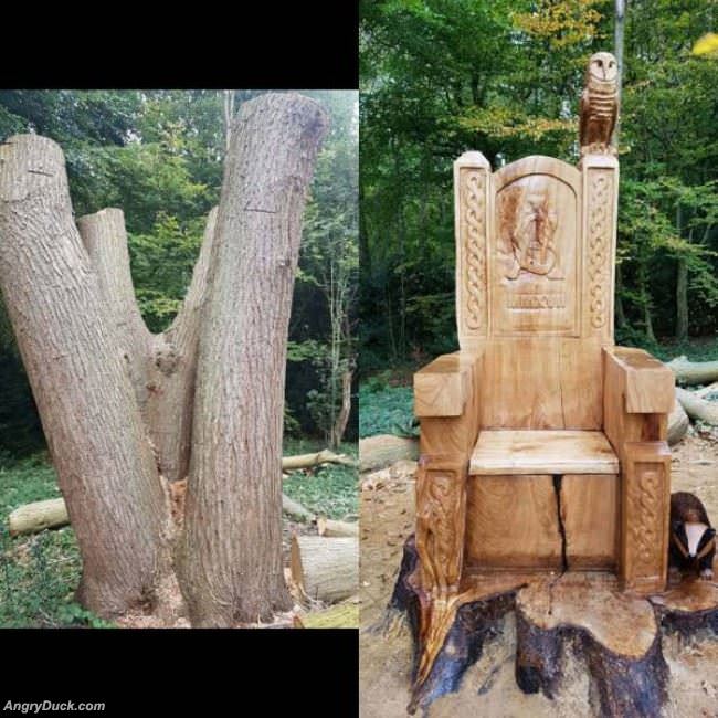 Made A Cool Chair