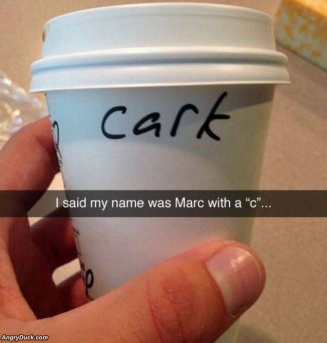 Mark With A C