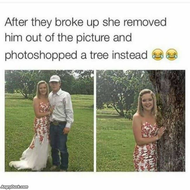 Photoshopped The Boyfriend Out