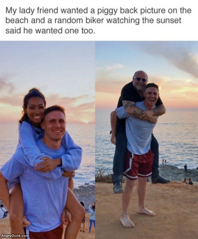 Piggy Back Ride