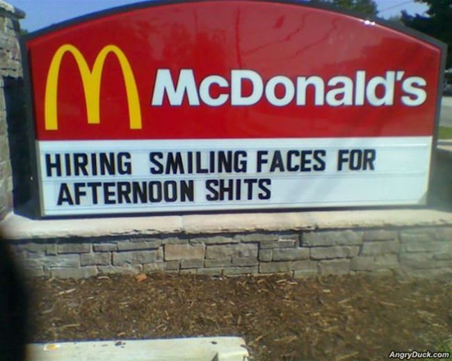 Afternoon Shifts