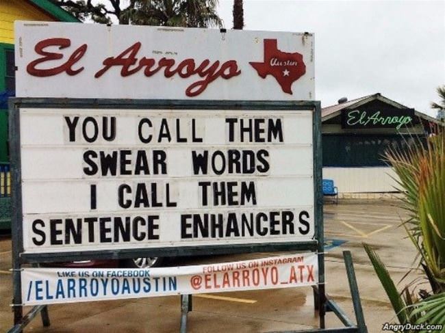 Calling Them Swear Words