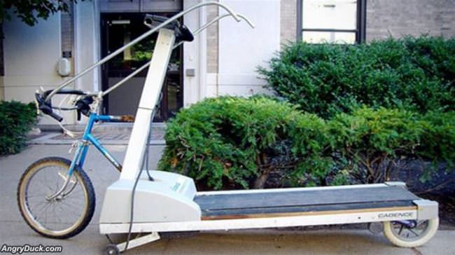 For A Bike Ride And A Run At The Same Time