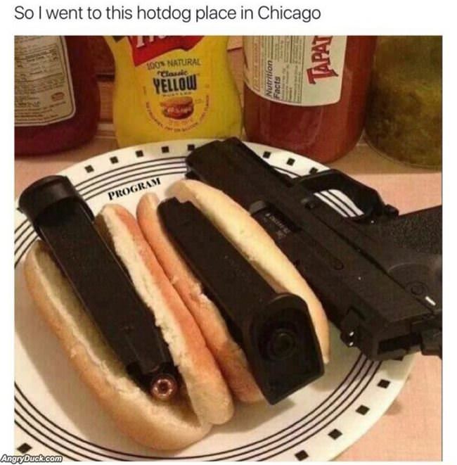 Hot Dogs In Chicago