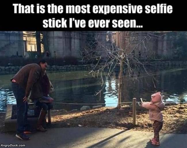 Most Expensive Selfie Stick Ever