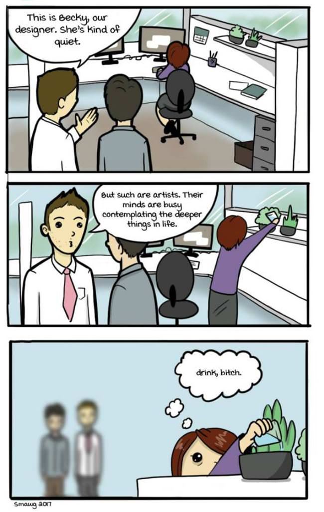 She Is Such A Thinker