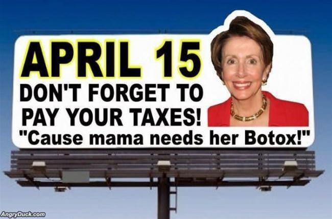Dont Forget Your Taxes