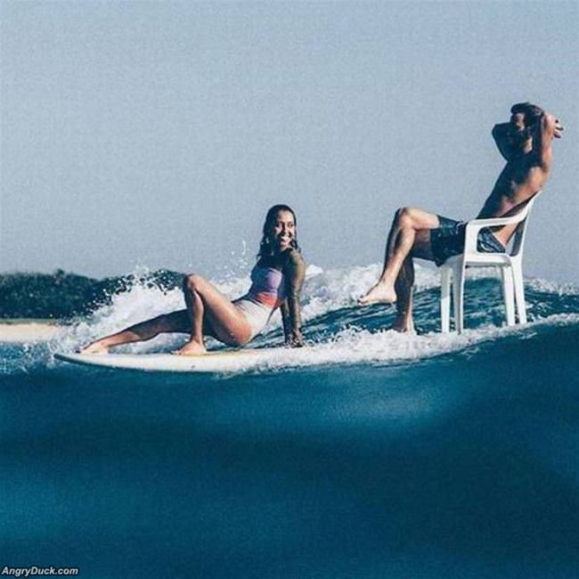 Just A Regular Day Of Surfing