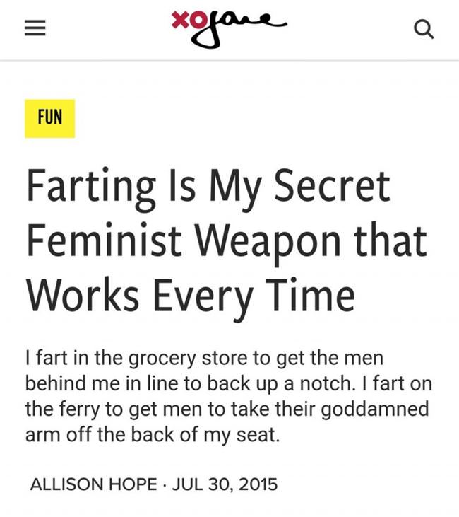 Secret Feminist Weapon