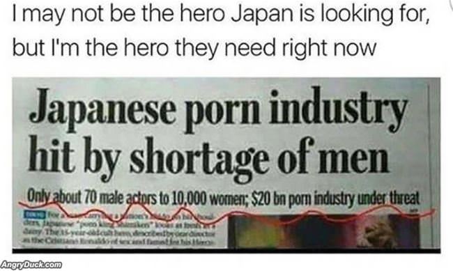 The Hero Japan Needs
