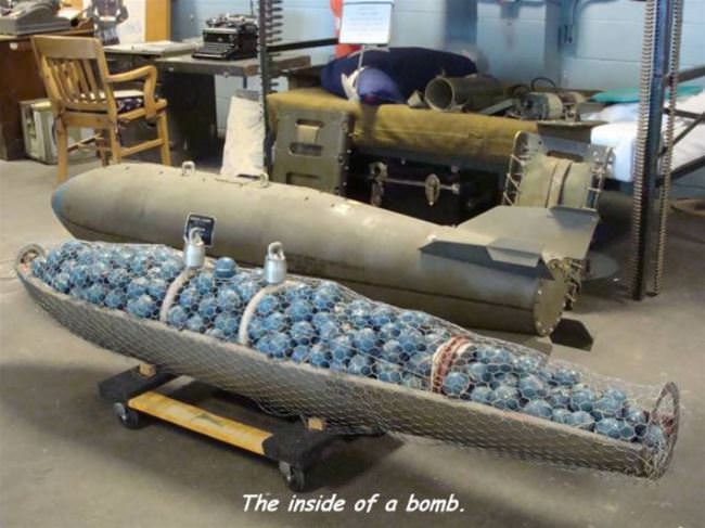The Inside Of A Bomb