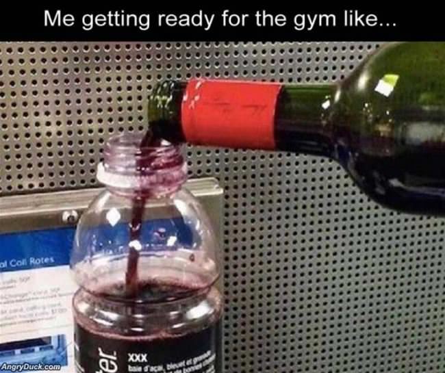 Getting Ready For The Gym