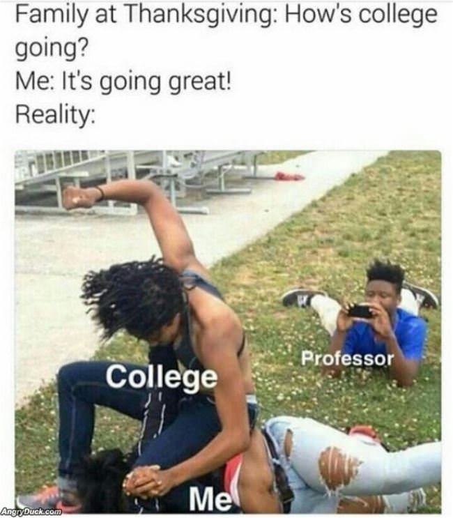 Hows It Going At College