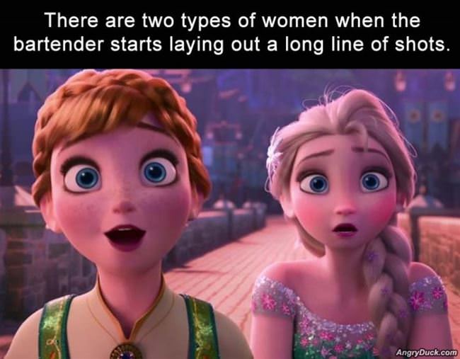 2 Types Of People At Happy Hour