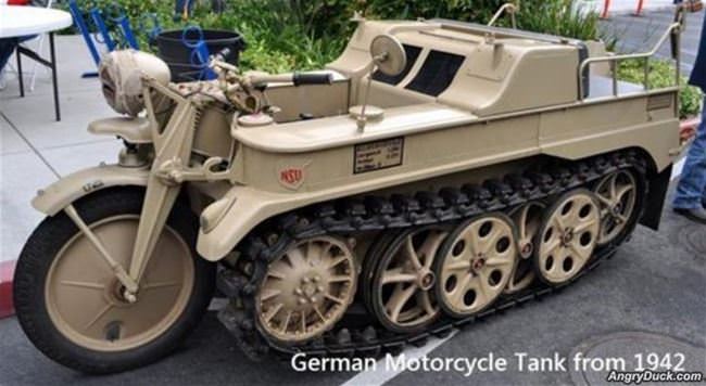 German Moto Tank