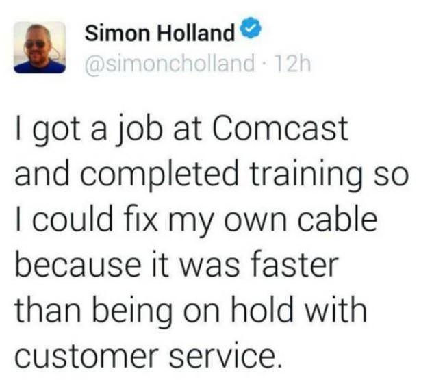 Got A Job With Comcast