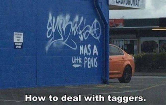 How To Deal With Taggers