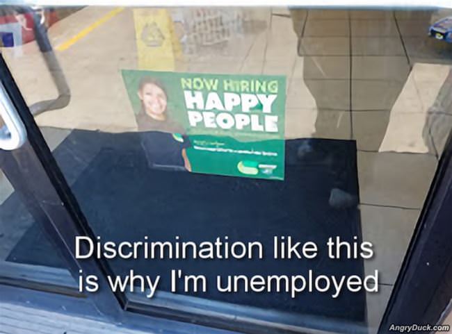 So Much Discrimination