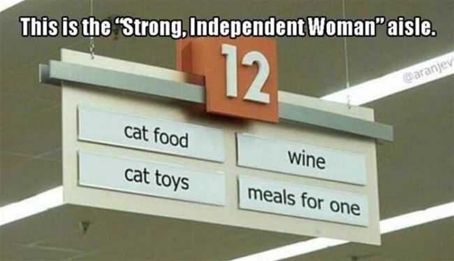 Strong Independent Woman Isle