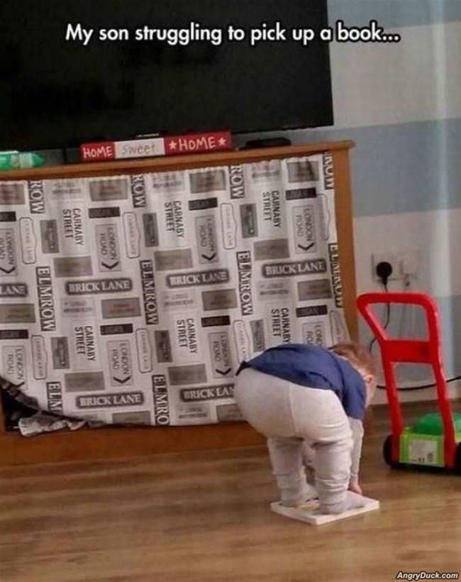 Struggling To Pick Up A Book