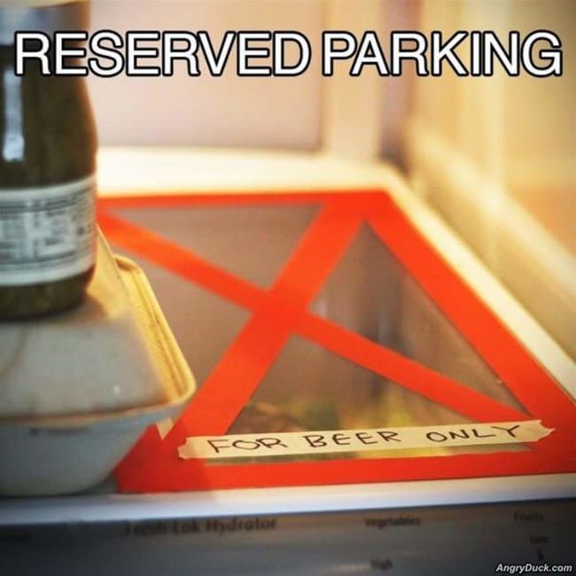 This Is Reserved Parking