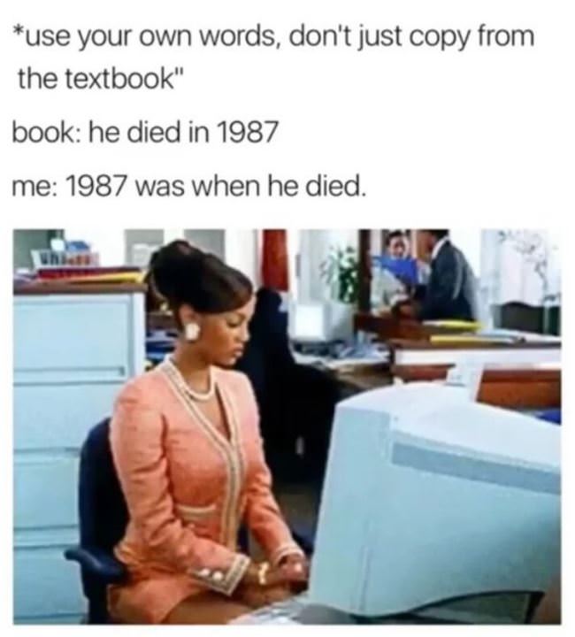 Use Your Own Words
