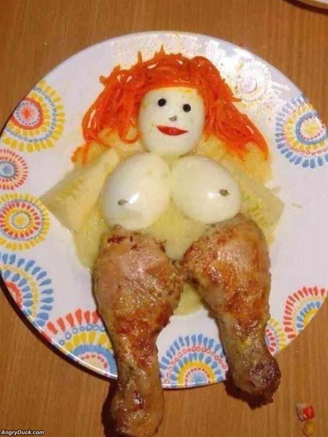 A Dressed Up Chicken