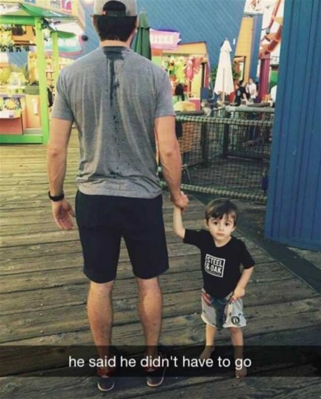 Being A Dad In A Nutshell