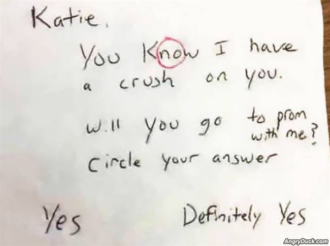 She Found A No
