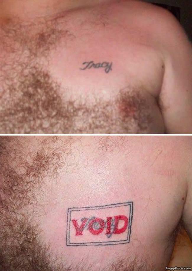 Tracy Has Been Voided