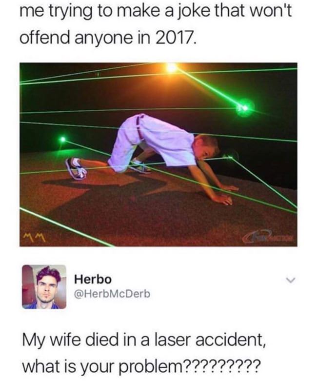 Trying Not To Offend Anyone