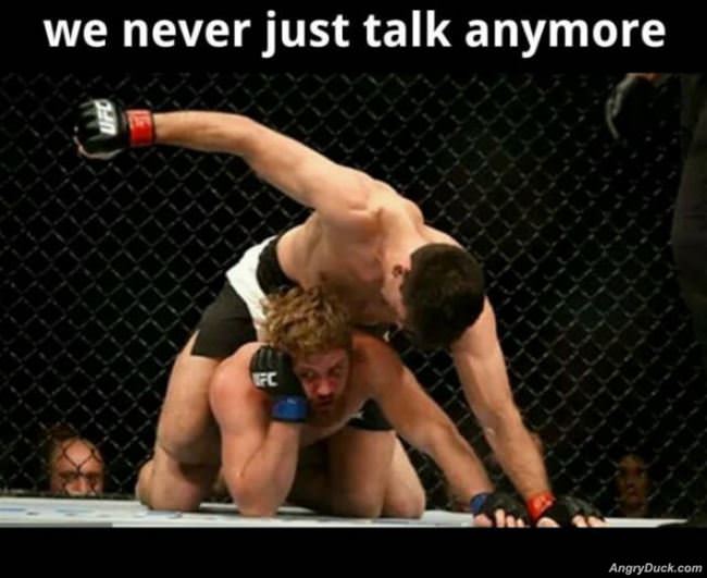 We Just Never Talk Anymore