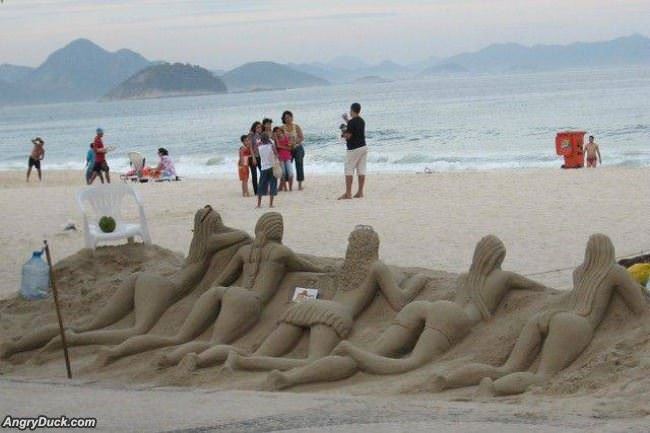 Amazing Sand Castle