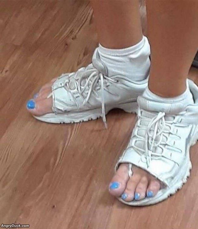 Fixed Her Shoes