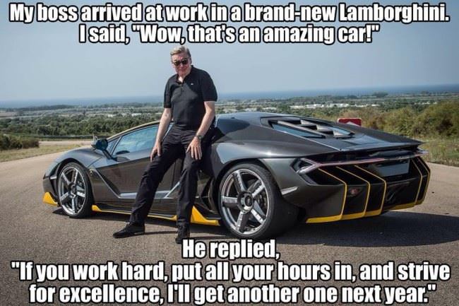 My Boss Showed Up