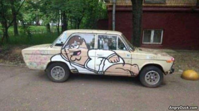 Peter Griffins Car