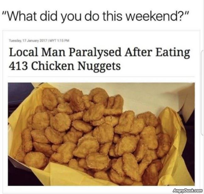 What Did You Do This Weekend